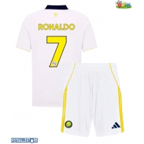 Al-Nassr Cristiano Ronaldo #7 Tredjedraktsett Barn 2025-26 Kortermet (+ Korte bukser)